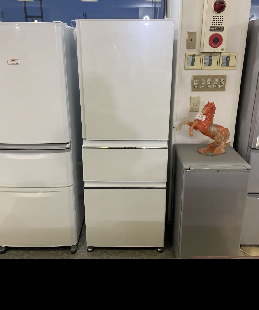 く日はお得♪ 三菱電機 2019年製 動作保証付冷蔵庫 MR-CX33E-W 330L ...
